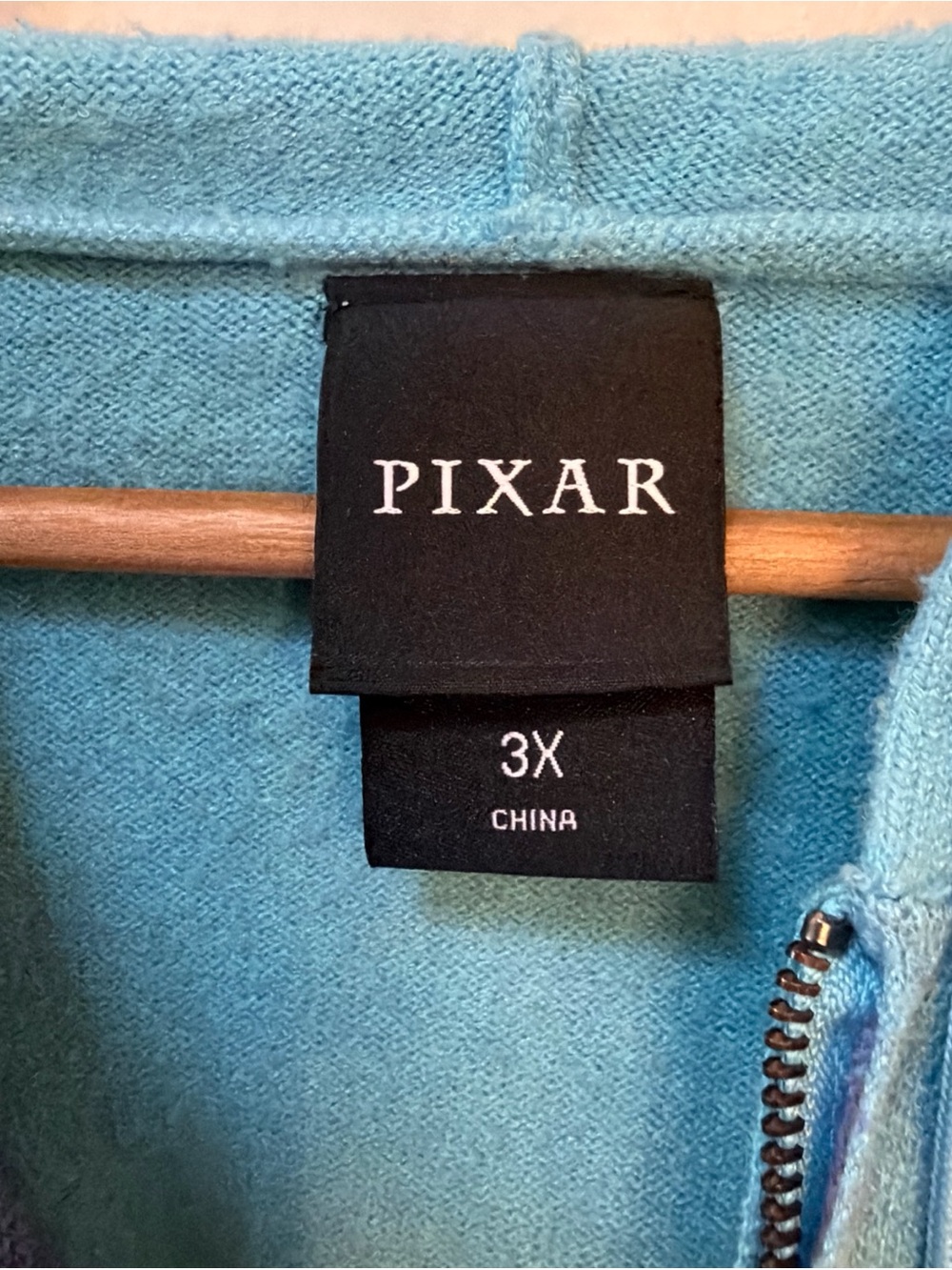 Disney Pixar Monsters Inc Sully Women's Knit Zippered Hoodie Plus Size 3X - Picture 4 of 6